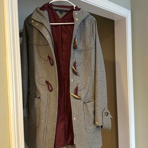 Gray Tommy Hilfiger coat